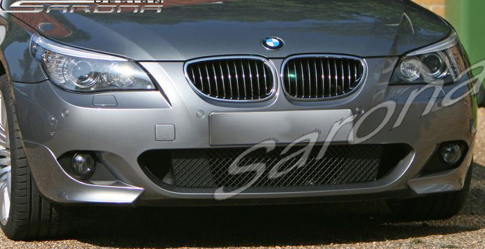 Custom BMW 5 Series Front Bumper  Sedan (2004 - 2010) - $590.00 (Part #BM-011-FB)